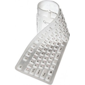 Gembird KB-109F-W USB + PS/2 White