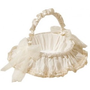 Круглая плетеная корзина Plisse- o 35 см