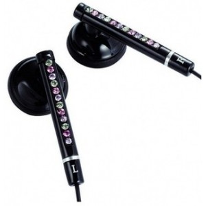 ELECOM E11012 Black, Morganite pink