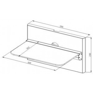 DVD Bracket Brateck DVD-18-01