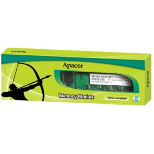 2 GB DDR3 1800 MHz Kit 2x1 GB Apacer Aeolus, 9-9-9-27, Fans, PC14400, Overclocking