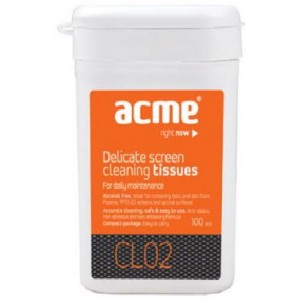 ACME CL02 Screen Cleaning Wipes TFT/LCD 100pcs