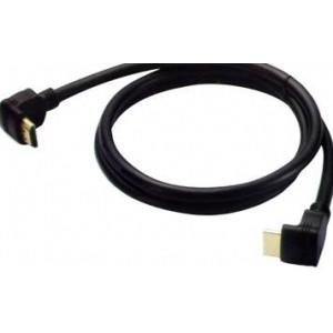 Cable Brateck HM8035-3M Right angle HDMI High Speed 19M-19M V1.4a, gold plated, 3m
