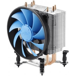 Deepcool GAMMAXX 300, Socket 1366/1155/775 & FM2/FM1/AM3+/AM3, up to 130W, 120х120х25mm, 900~1600rpm, 17.8~21dBA, 55.5CFM, 4 pin, PWM, Hydro Bearing, 3 heatpipes direct contact
