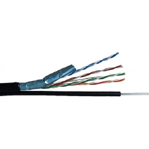 Cable FTP cat.5e outdoor cable, 24AWG 4X2X1/0.525 copper, LACU5007A, APC Electronic, 305m