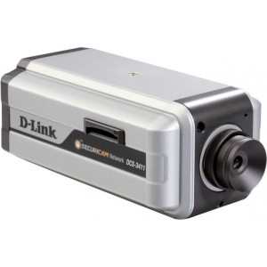 D-Link DCS-3411 Day & Night PoE IP Camera With 3G Mobile Video Support