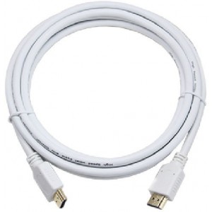 GEMBIRD CC-HDMI4-W-10 Cable HDMI to HDMI  3.0m, male-male, V1.4, WHITE