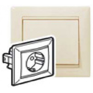 Priza 2Р+Е 10/16А monolit Valena