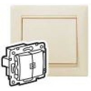 Intrerupator dublu cu doua LED-oranj valena