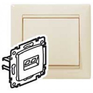 Priza 1хRJ45 UTP-5E/L/Ш Valena