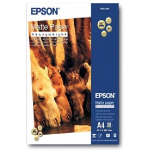 A4 167g 50p Epson Matte Heavyweight Paper