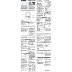 User Manual Sharp