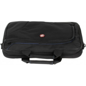 PORT NB bag 17.3" - BOSTON IV / Classic Line - Top Loading, mix material dynatex, metal buckles, shoulder pad in mesh for more confort, rubber feet, front organiser pocket, trolley strap, inside flat pocket for documents, handles reinforced with neop