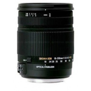 Zoom Lens Sigma AF 18-250/3.5-6.3 DC MACRO OS HSM F/Nik