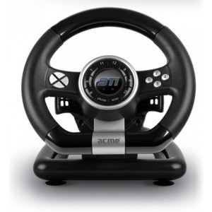 Acme STi Racing Wheel, USB, Dual Vibration, Pedals