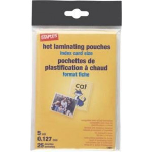 16817 Laminating Pouches Business Card