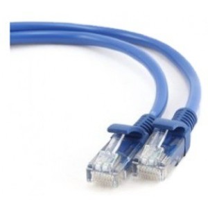 Patch Cord     0.25m, Blue, PP12-0.25M/B, Cat.5E, molded strain relief 50u" plugs