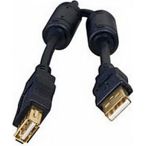 Cable Extension USB2.0  SVEN USB2.0 Am-Af, 1.8m, A-plug A-socket, Black