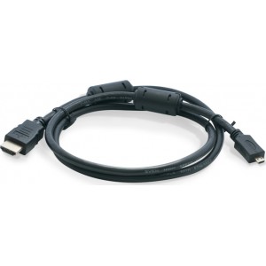 Cable HDMI(micro)  SVEN HDMI-Micro HDMI, 19M-19M, 1.8 m, Black cable with gold-plated connectors