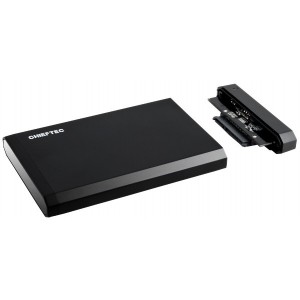 HDD External Box Chieftec CEB-2511-U3, 2.5" HDD/SSD SATA, USB 3.0