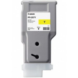 Ink Cartridge Canon PFI-207 Y, 300ml for iPF785