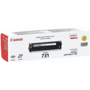 Laser Cartridge Canon 731 (HP CF212A (131A)), yellow (1500 pages) for LBP7100C/ 7110C, MF-8230/8280 & HP LaserJet Pro 200 Color