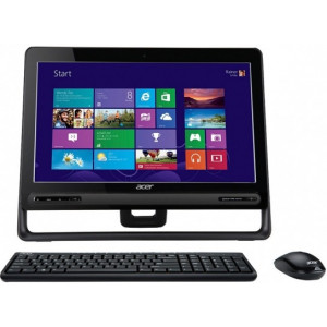 Acer Aspire Z1-601 18,5" All-in-One (DQ.SY7ME.005) Intel® Celeron® N2830 2,16 GHz, 4Gb DDR3 RAM, 500Gb HDD, no ODD, Card Reader, Intel® HD Integrated Graphics, Wi-Fi, Gigabit LAN, 65W PSU, FreeDOS, USB KB/MS, Black