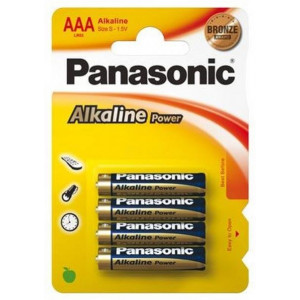 Panasonic "ALKALINE Power" AAA Blister* 4, Alkaline, LR03REB/4BPR