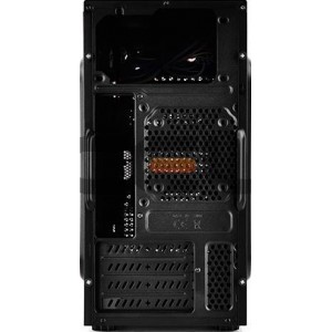DEEPCOOL "SMARTER" Micro-ATX Case,  without PSU, Fully black painted interior, VGA Compatibility: 320mm, CPU Cooler Compatibility: 165mm, support backplate cable management design, 1x 2.5" Drive Bays, 1xUSB3.0, 1xUSB2.0 /Audio, Black