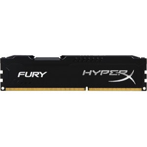 Kingston HyperX FURY 8Gb DDR3-1600 PC12800, 10-10-10, FURY’s asymmetric BLACK heat spreader