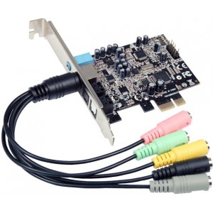 Sound Card ST-Lab M-540, 7.1 Channel PCI-Express Sound Card