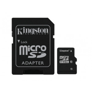 Kingston 8GB microSDHC Class10 UHS-I, 133x, Up to: 20Mb/s