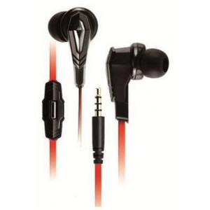 Earphones Genius HS-G250, in ear gaming headset, in line mic, -pin 3.5mm plug, flat cable.