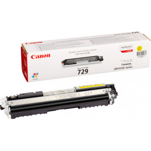 Laser Cartridge Canon 729 (HP CE312A), yellow (1500 pages) for LBP-5050/5050N, MF8030Cn/8050Cn/8080Cw