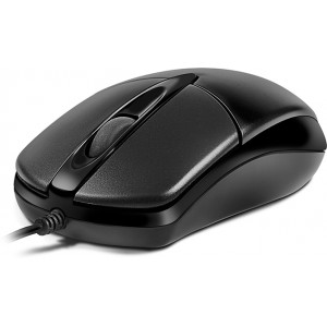 Mouse SVEN RX-112, Black, Optical 800dpi, USB, weight 88g