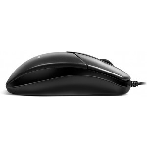 Mouse SVEN RX-112, Black, Optical 800dpi, USB, weight 88g