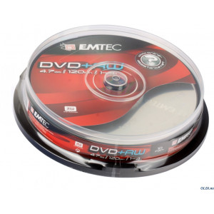 DVD+RW EMTEC 4.7Gb, 4x, w/o case