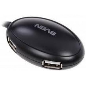 SVEN HB-401, USB 2.0 Hub 4-port , Black
