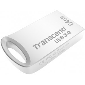 Флешка Transcend JetFlash 710S, 64GB, USB3.0, Silver, Metal Case