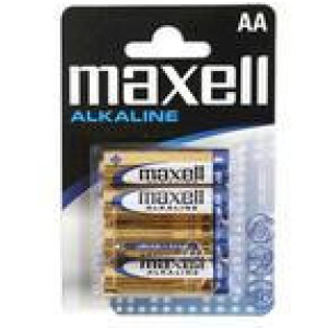 MAXELL Super Alcaline Battery  LR03/AAA, 4pcs, Blister pack