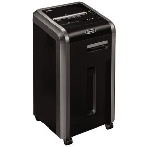 Fellowes Powershred® 225Mi, DIN Level P-5, Cross 2х12mm, Capacity 14sheets, Vol.60 lit Staples, DVD