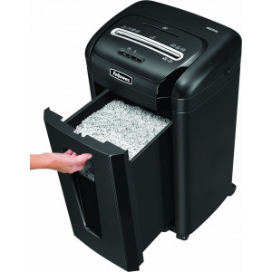 Fellowes Powershred® 225Mi, DIN Level P-5, Cross 2х12mm, Capacity 14sheets, Vol.60 lit Staples, DVD