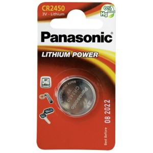 CR2450, Blister*1, Panasonic, CR-2450EL/1B