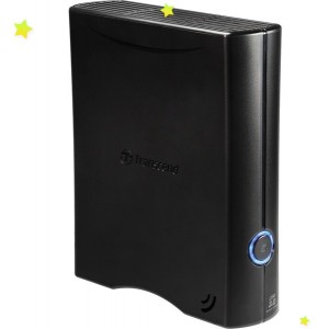 8.0TB (USB3.0) 3.5" Transcend "StoreJet 35T3", Black [256-bit AES encryption]
