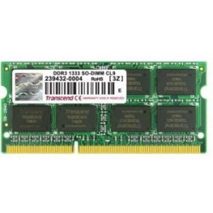 .8GB DDR3-1600MHz   Transcend  PC12800, CL11, 1.35V Low Voltage (DDR3L)