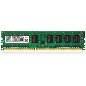 .4GB DDR3-1600MHz   Transcend  PC12800, CL11, 1.35V Low Voltage (DDR3L)