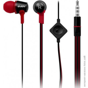 "Earphones SVEN SEB-190M  Black-Red, 4pin * 3.5 mm jack, Microphone
-  
  http://www.sven.fi/ru/catalog/headsets/seb_190m.htm"