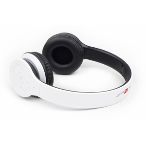 Gembird BHP-BER-W  "Berlin" - White, Bluetooth Stereo Headphones with built-in Microphone, Bluetooth v.3.0 + EDR, up to 250 hours of standby & 10 hours of listening time, distance: up to 10 m, Rechargeable 320mAh Li-ion battery, multifunction button