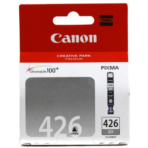  Cartridge Canon CLI-426 GY, gray  for iP4840 & MG5140/5240/ 6240/ 8140 9ml (1000 pages) (cartus/картридж)