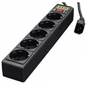 Sven Special Surge Protector 5outlets for UPS, 0,5m